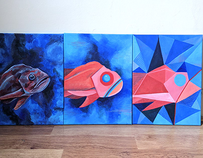All Fish_Progression Abstraction