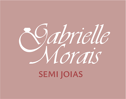 Identidade Visual - Gabrielle Morais Semi Joias