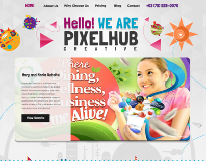 Pixelhub Creative Rebrand Mockup 2
