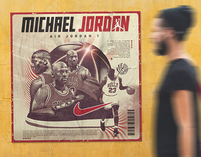 Michael Jordan Poster Design