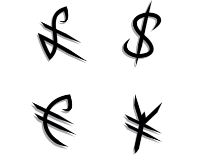 Concept Online Banking Signage & Symbols