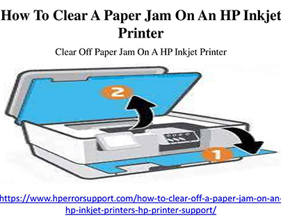 How To Clear A Paper Jam on an HP Inkjet Printer