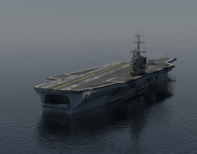 Aircraft Carrier for Animation