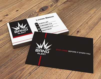 Bang Alert - Business Card