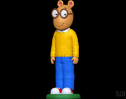 Arthur 3D print model