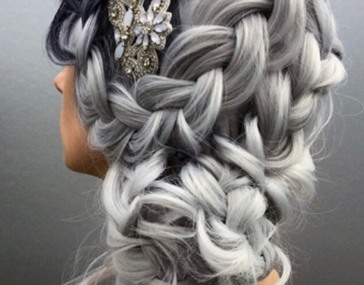 Updos With Braiding