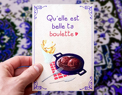 Cartes de Voeux 🇧🇪 Cuisine belge