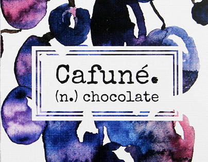 Cafune Chocolate Packaging Design