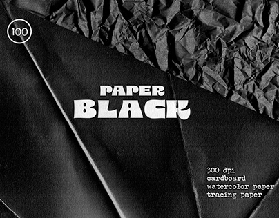 Black paper pack