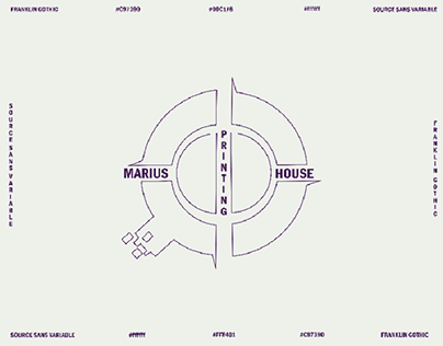 Marius Printing House Logo