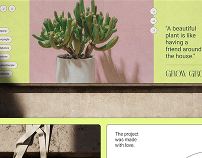 "Grow-Grow: A UX/UI Transformation for Plant Lovers"