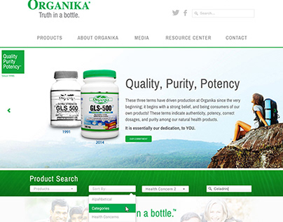 Organika Website