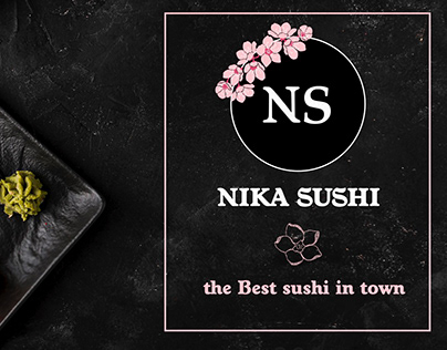 Logo design for NIKA Sushi