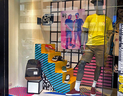 Escaparates & Visual Merchandising Tienda EDCA Ecuador