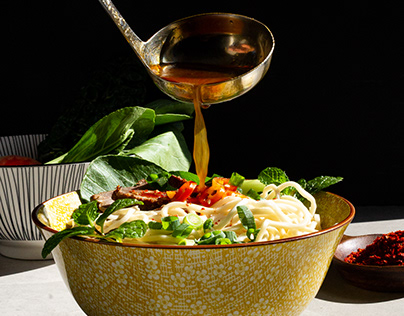 Food Styling & Photography | Beef noodle soup