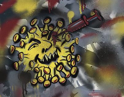 Graffiti ilu - kampaň proti žloutence