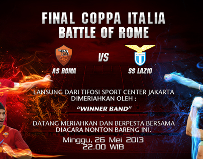 Final Coppa Italia Roma Vs Lazio