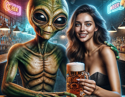 Drinking with a Martian
