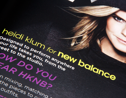 Heidi Klum for New Balance