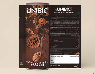 Packaging for Unibic Cookies (TY Academic project)