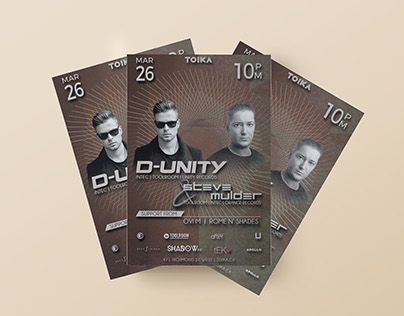 D-Unity & Steve Mulder Shadow Inc Event Package