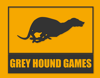 Grey hound games Logo concept
