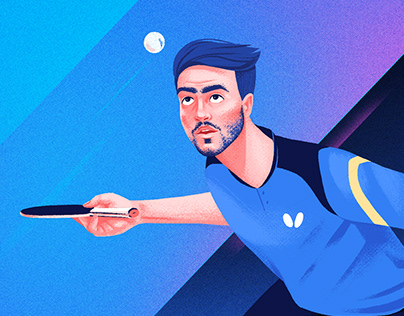 Table-tennis Projects | Photos, videos, logos, illustrations and branding  on Behance