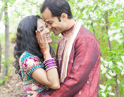 Ananya & Ravi Calgary Engagement Photographer