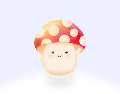 3d illustration - Fairyshroom - Mushroom Mania