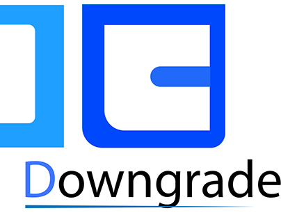Downgrade logo