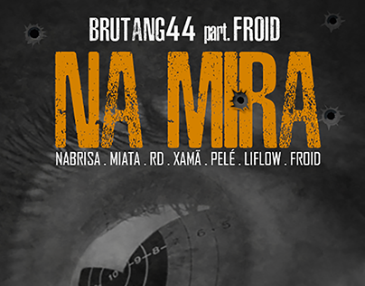 Poster de Lançamento - Single "Na Mira"