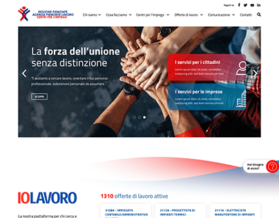 Web site - Agenzia Piemonte Lavoro