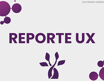 REPORTE UX/ SEREN