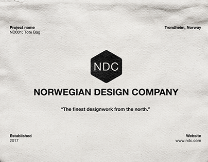 Branding for "The Norwegian Design Company"