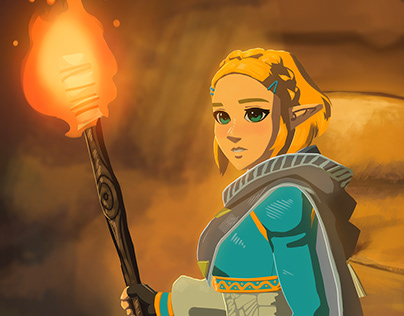 TOTK Princess Zelda Fanart (2023)