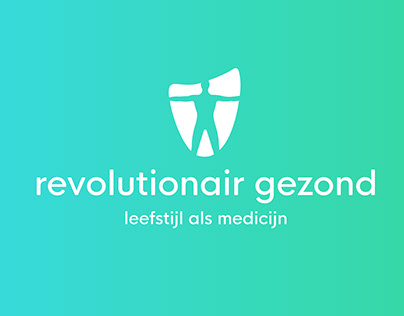 Logo design for "Revolutionair Gezond"