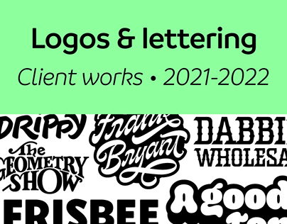 Logos & Lettering 2021-2022
