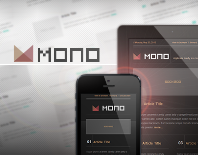 Mono - Responsive Email Template