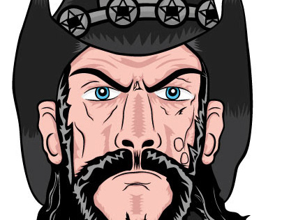 Lemmy Kilmister Cartoon