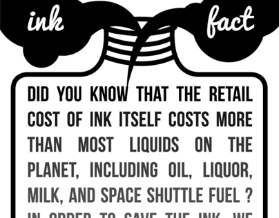 Ink Fact Poster Design