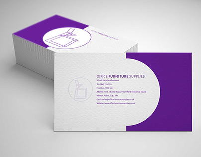 Office Furniture Supplies - Business card & Letterhead