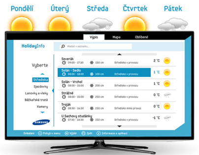 SkiInfo ČR - SmartTV App