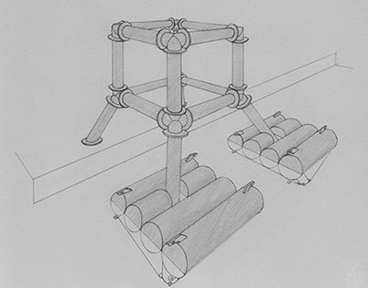 Semi-Floating Structure Drawings