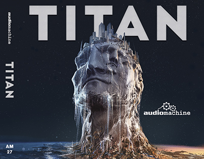TITAN album cover layout