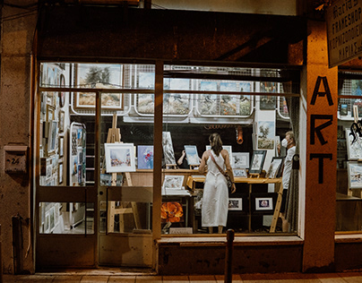 Cyprus Limassol / The art shop / Street aesthetics