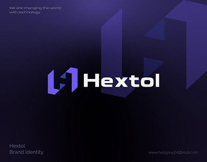 Heztol logo brand identity design