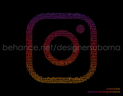 Social Media Wordcloud Design Bundle