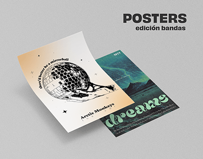Diseño de Posters - Edición Bandas