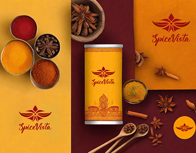 A Logo Design for an Authentic Indian Spice Brand