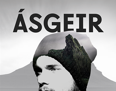 Poster work for Ásgeir concert